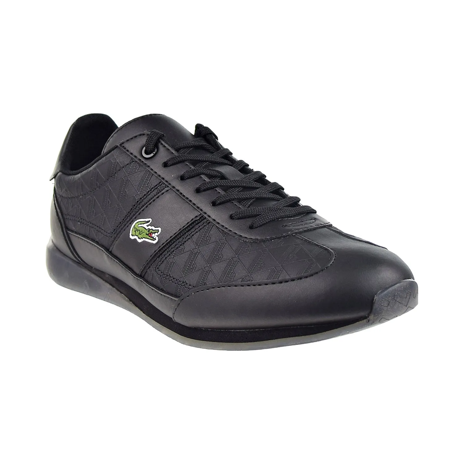 Lacoste Angular 222 5 CMA Leather Men's Shoes Black