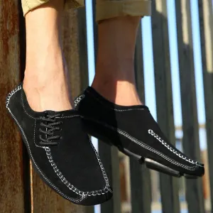 Leather Handmade Loafers Men's Casual Shoes JOS0212