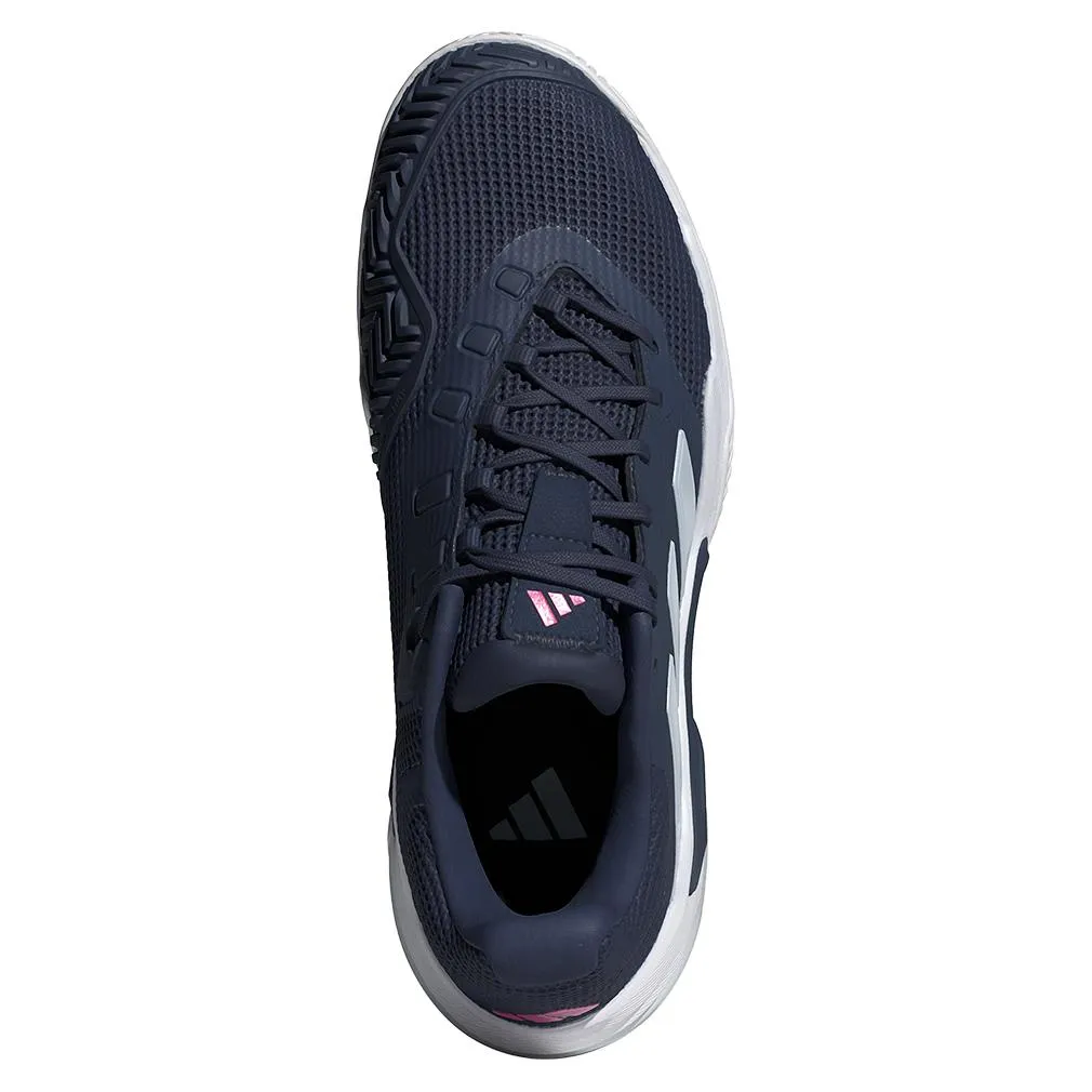 Mens Barricade 13 Tennis Shoes Dark Blue and Halo Blue