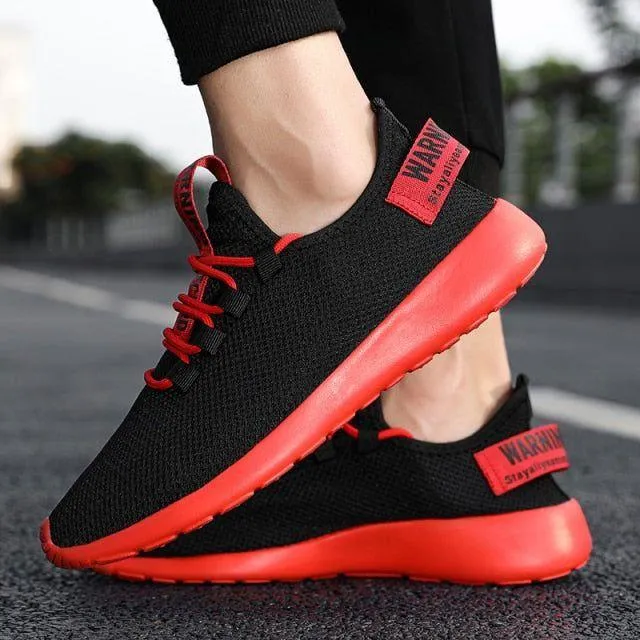 Men's Casual Shoes Breathable Mesh Canvas Lightweight Sneakers WFS1126