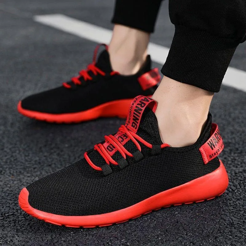 Men's Casual Shoes Breathable Mesh Canvas Lightweight Sneakers WFS1126