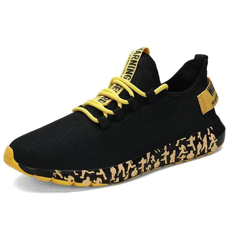 Men's Casual Shoes Breathable Mesh Canvas Lightweight Sneakers WFS1126