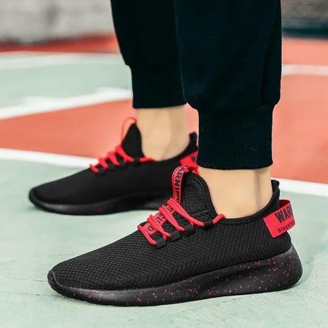 Men's Casual Shoes Breathable Mesh Canvas Lightweight Sneakers WFS1126