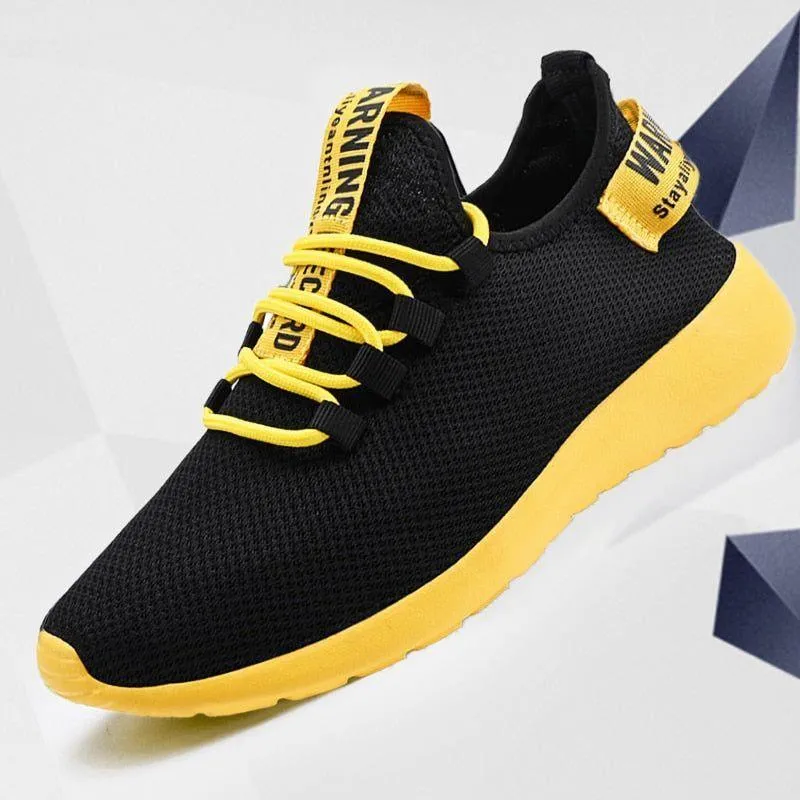 Men's Casual Shoes Breathable Mesh Canvas Lightweight Sneakers WFS1126