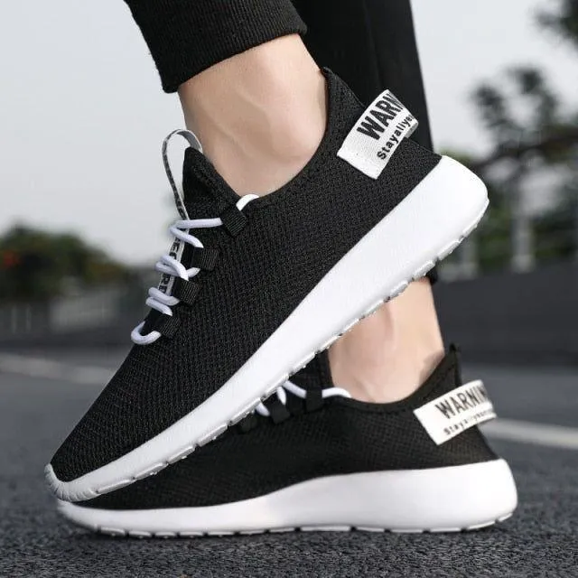 Men's Casual Shoes Breathable Mesh Canvas Lightweight Sneakers WFS1126