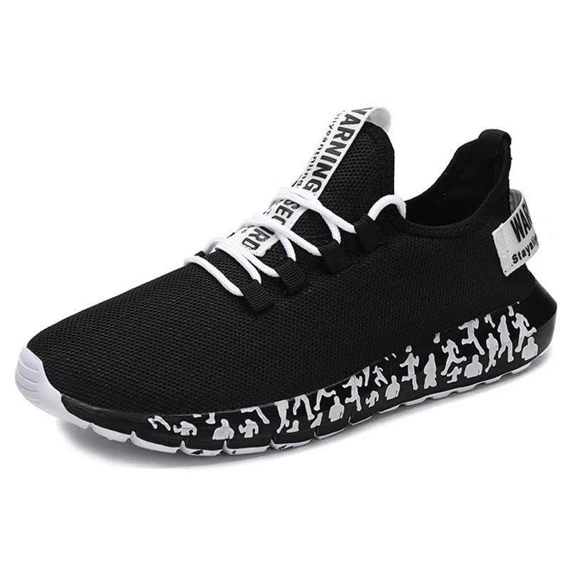 Men's Casual Shoes Breathable Mesh Canvas Lightweight Sneakers WFS1126