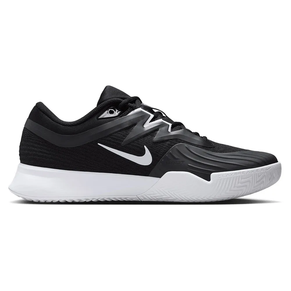Mens Zoom Vapor Pro 3 Clay Tennis Shoes Black and White