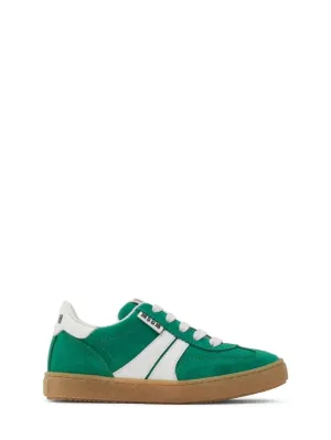 MSGM   Suede lace-up sneakers 