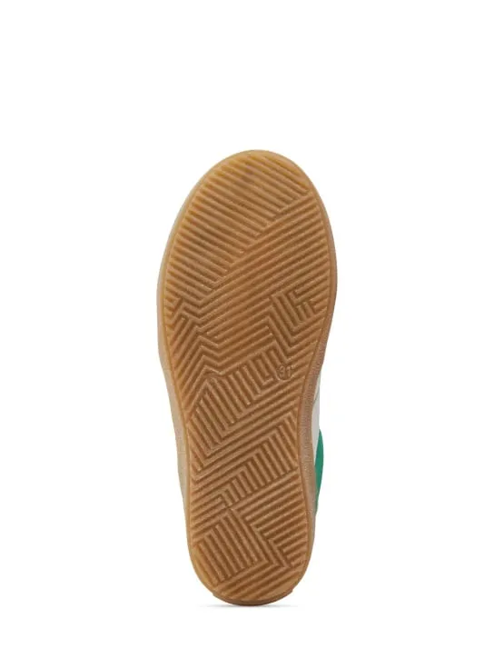 MSGM   Suede lace-up sneakers 