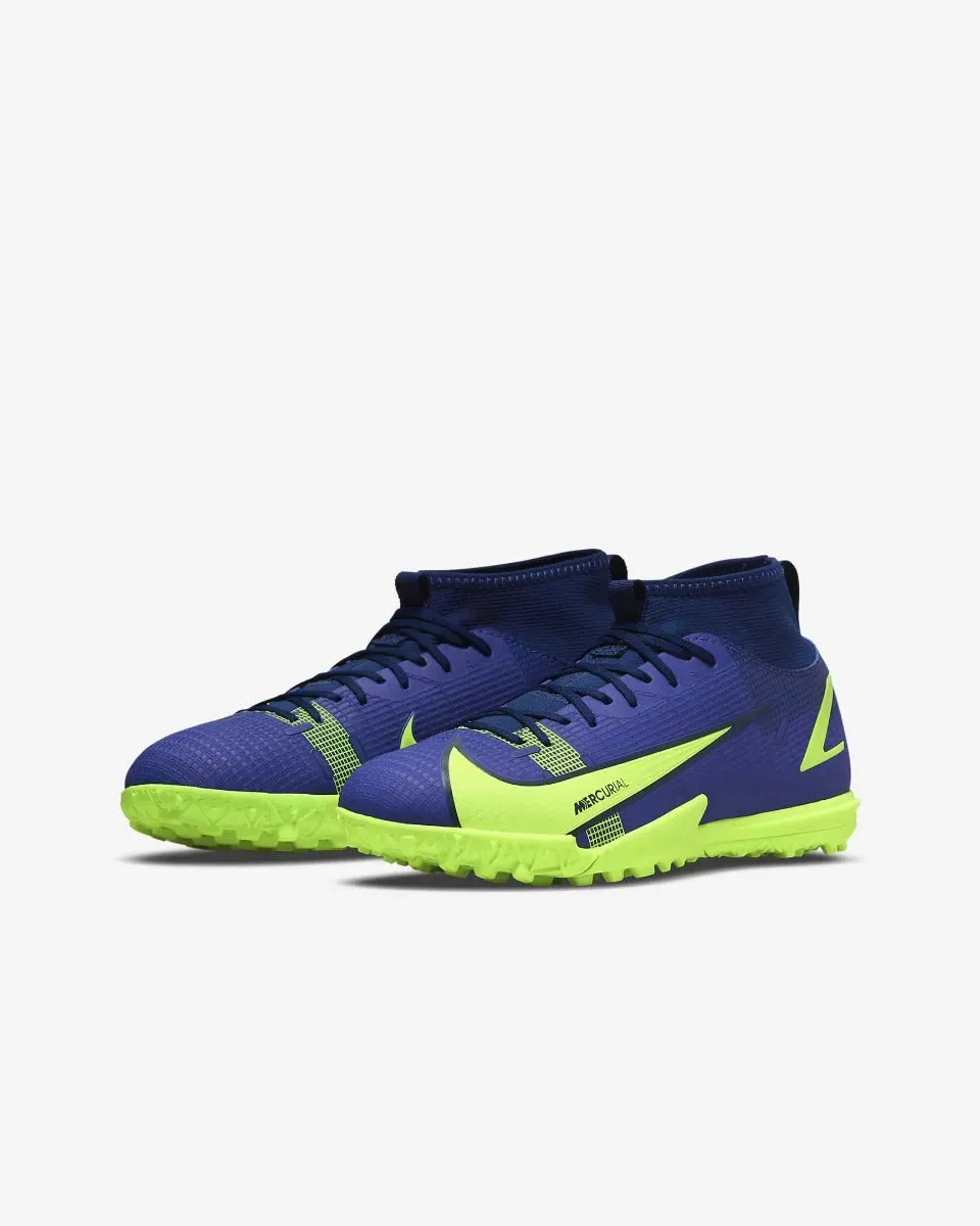 Nike JR Superfly 8 Academy TF - Lapis-Volt-Blue Void