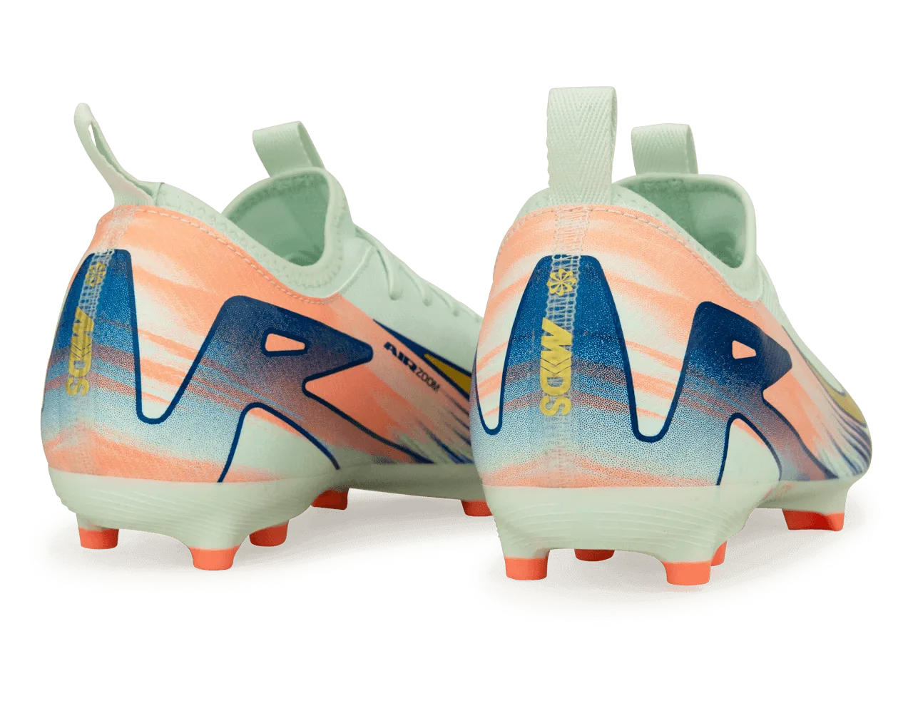 Nike Kids Zoom Mercurial Vapor 16 Academy MDS 009 FG/MG Barely Green/Metallic Gold