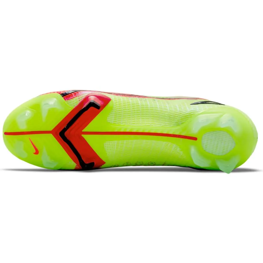 Nike Mercurial Vapor 14 Elite FG-VOLT/BRIGHT CRIMSON-BLACK