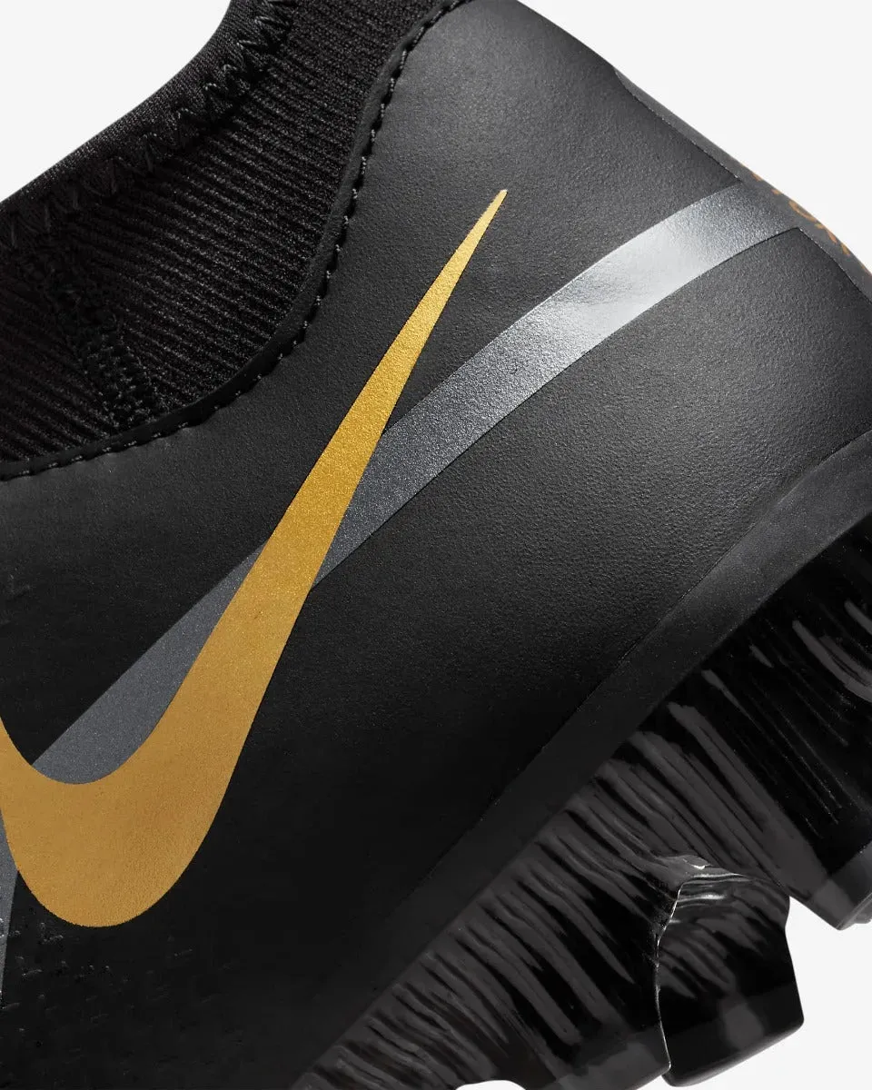 Nike Phantom GT2 Academy DF FG - Black-Dark Grey-Gold