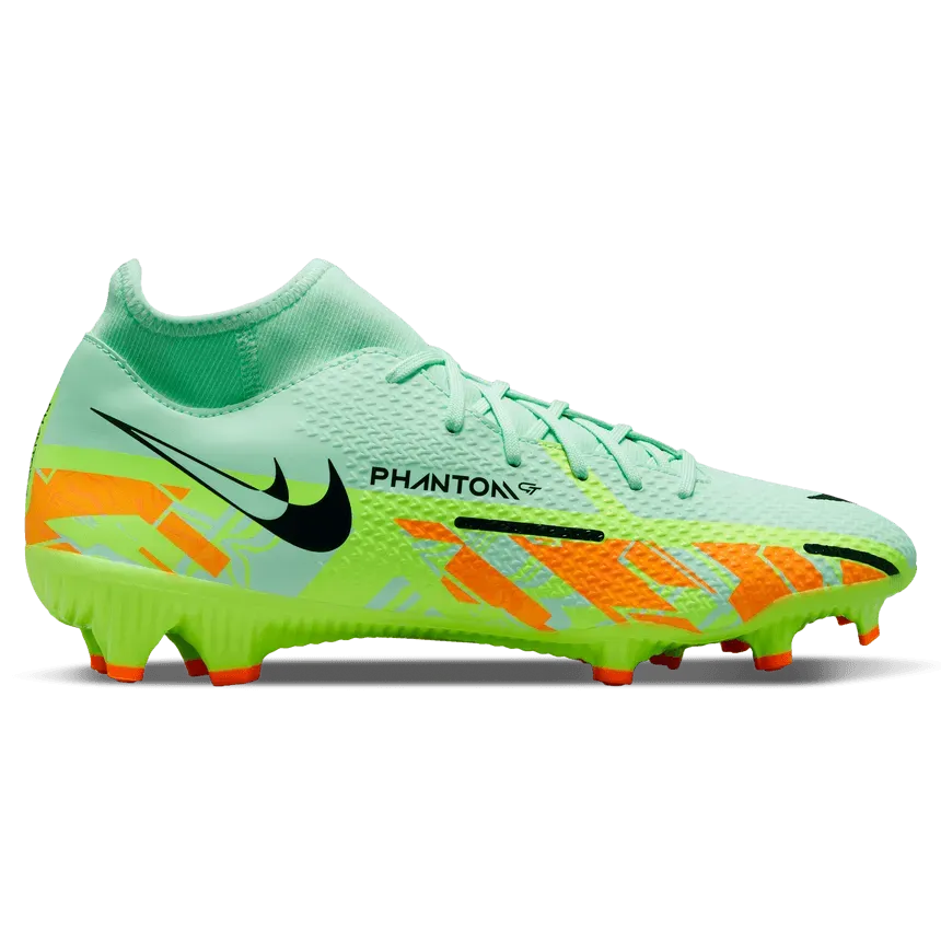 Nike Phantom GT2 Academy DF FG-MG - Mint-Blackened Blue