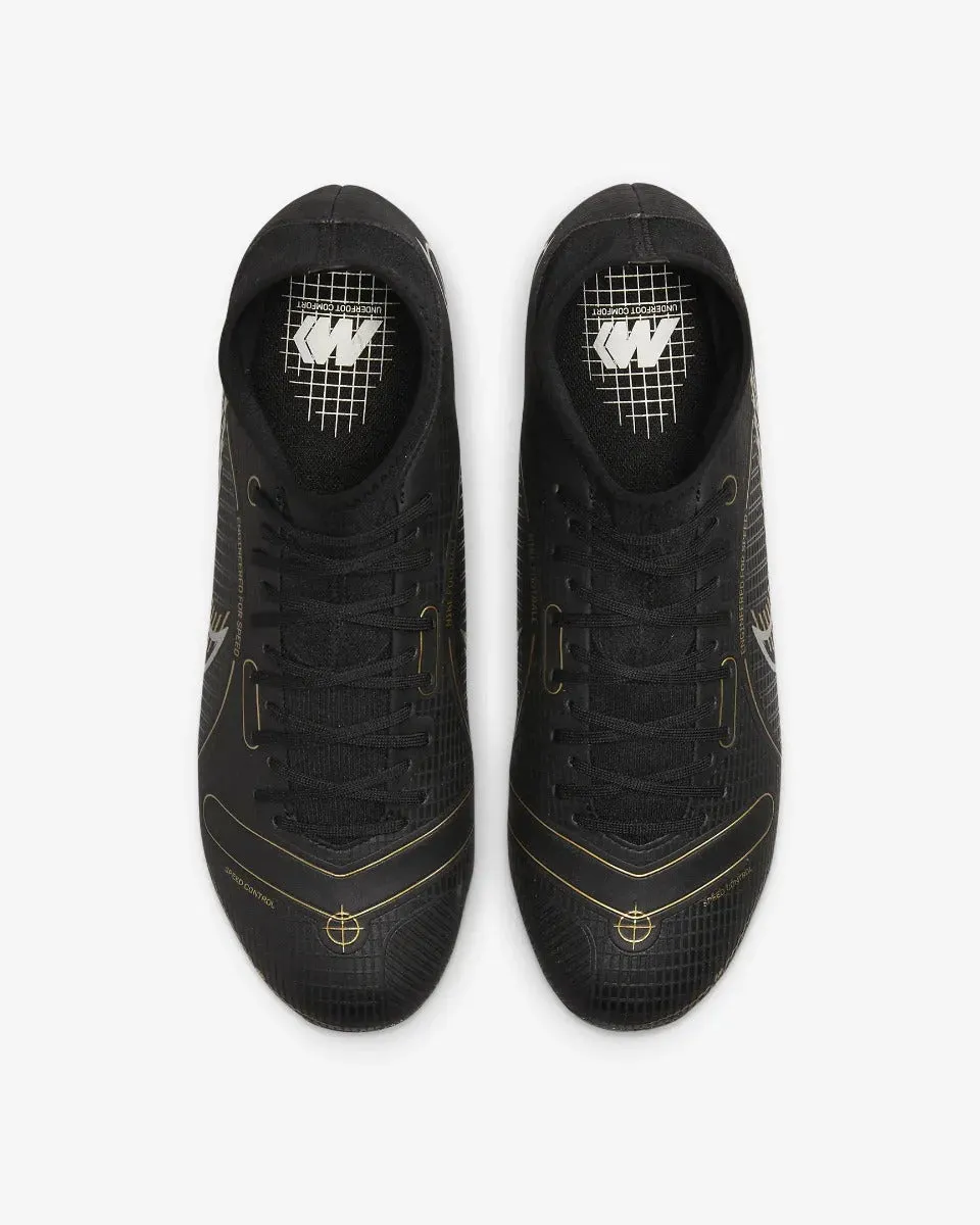 Nike Superfly 8 Academy FG-MG - Black-Gold-Silver