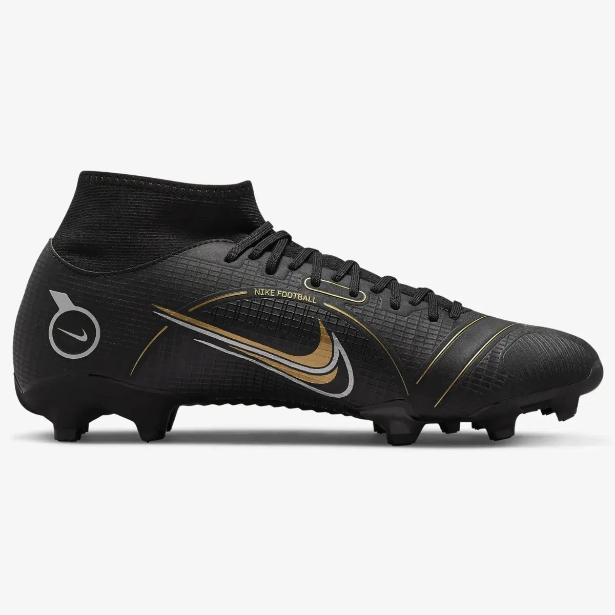 Nike Superfly 8 Academy FG-MG - Black-Gold-Silver