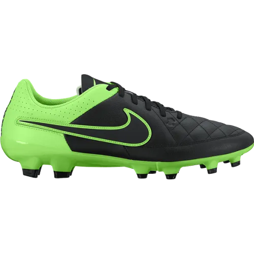 Nike Tiempo Genio Leather FG-HYPER GREEN/BLACK