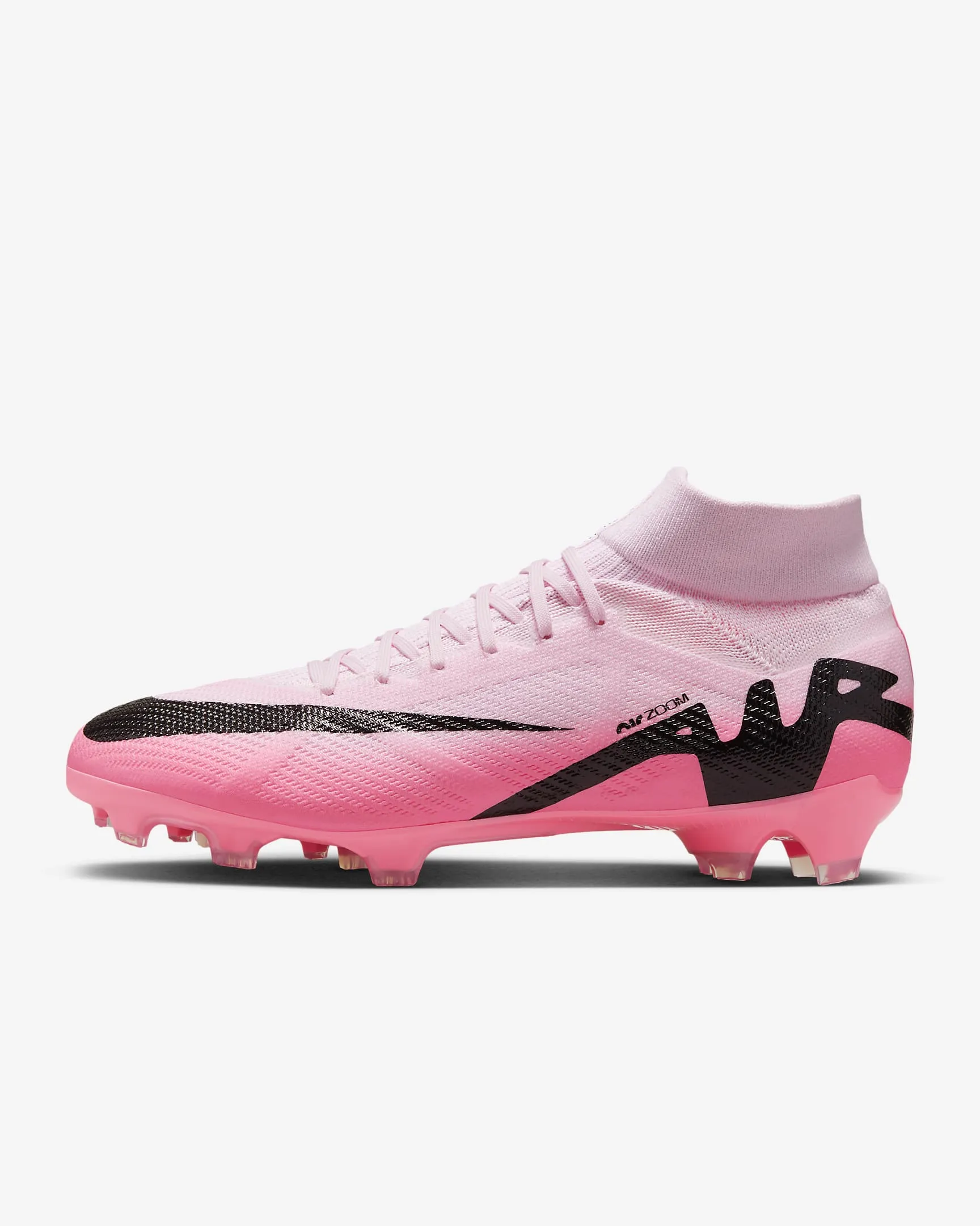 Nike Zoom Mercurial Superfly 9 Pro FG-Pink Foam/Black