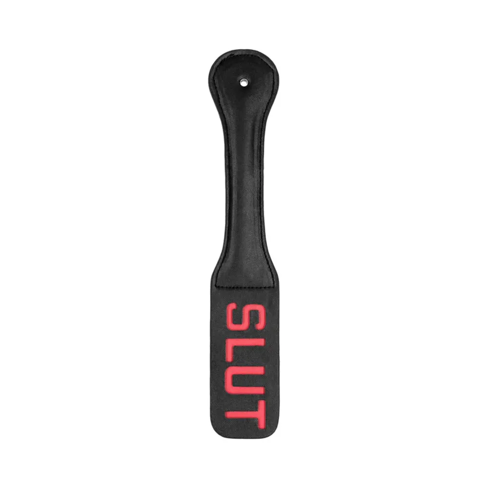 Ouch! 'Slut' Paddle Black