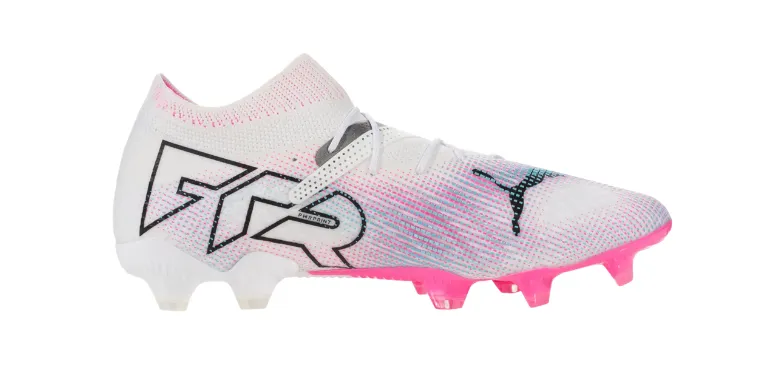 PUMA Future 7 Ultimate FG/AG Adult Soccer Cleats 107599 01 WHITE/PINK/BLUE