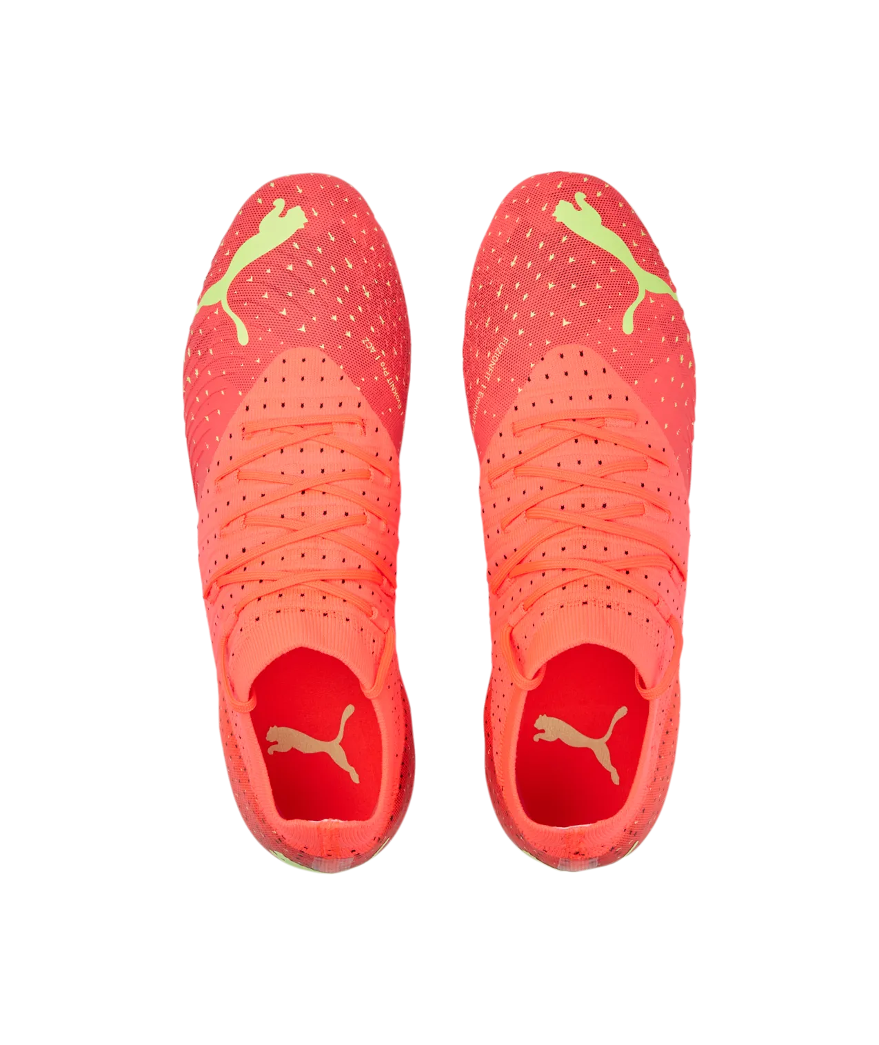 Puma Future Z 3.4  FG/AG Soccer Cleats 106999 03 FIERY CORAL-FIZZY LIGHT-PUMA BLACK-SALMON