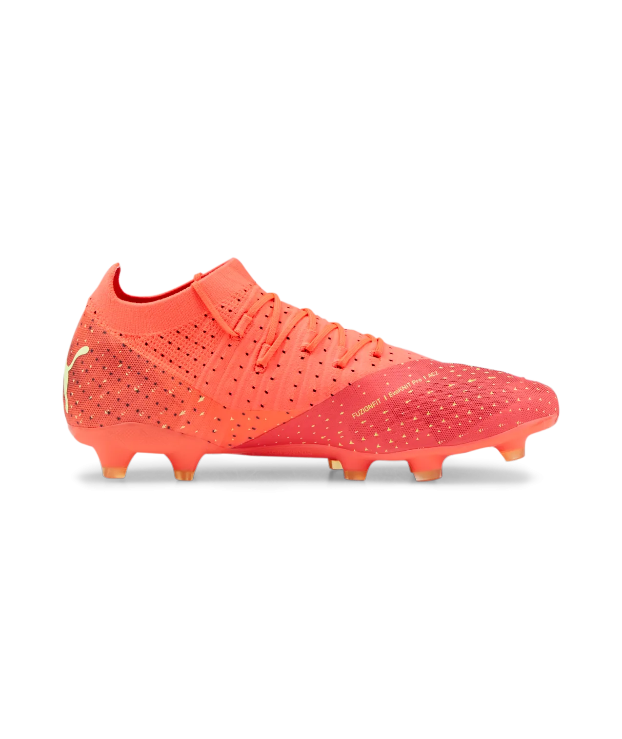Puma Future Z 3.4  FG/AG Soccer Cleats 106999 03 FIERY CORAL-FIZZY LIGHT-PUMA BLACK-SALMON