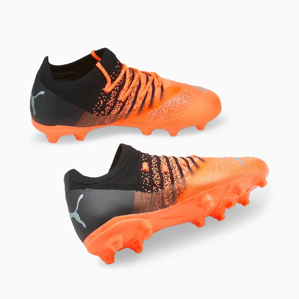 Puma JR Future 2.3 FG-AG - Neon Citrus-Silver-Black