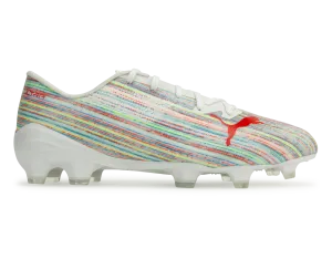 PUMA Men's Ultra 2.2 FG/AG White/Red
