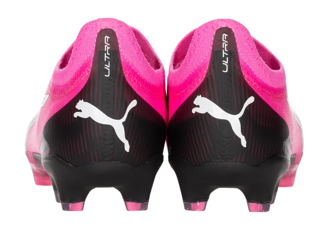 PUMA Ultra Ultimate FG/AG Adult Soccer Cleats 107744 01  PINK/BLACK