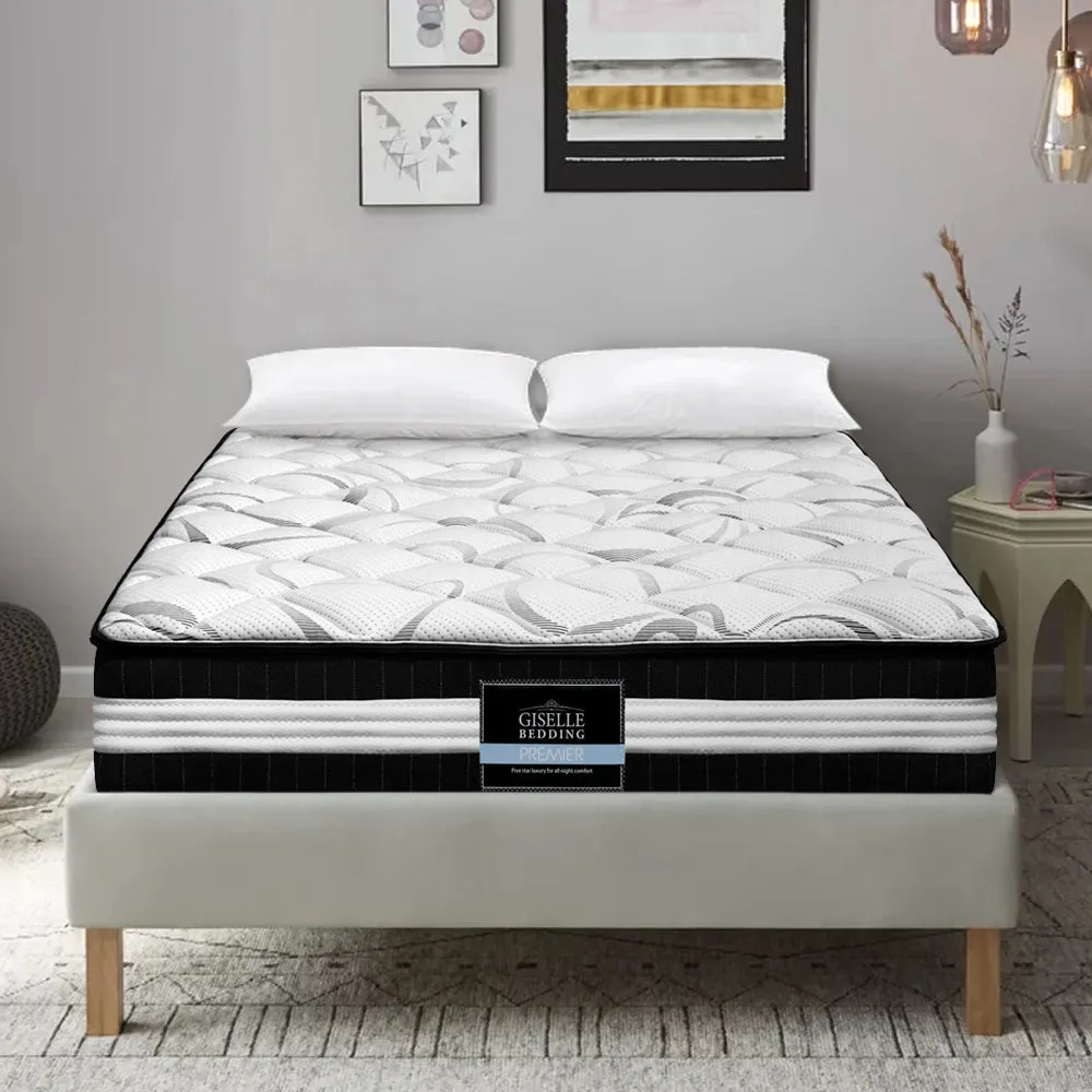 Queen Size Mattress 30cm Thick Euro Spring Foam Mattress Bedding