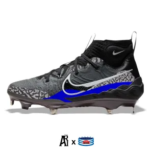 "Black Cement" Nike Alpha Huarache NXT Baseball Cleats