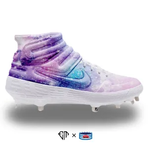 "Galaxy" Nike Alpha Huarache Elite 2 Mid Cleats