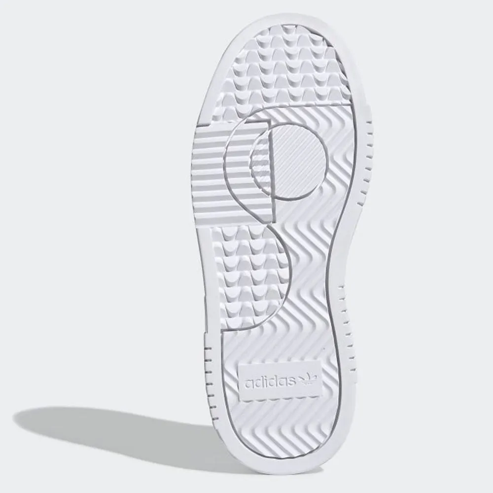Scarpe Donna ADIDAS Sneakers linea Supercourt in Pelle Bianco