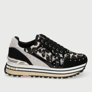 Scarpe Donna LIU JO Sneakers Animalier con Borchie