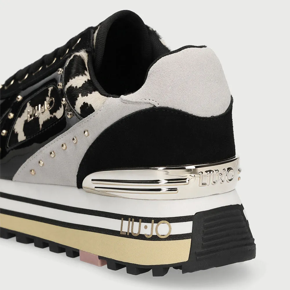 Scarpe Donna LIU JO Sneakers Animalier con Borchie