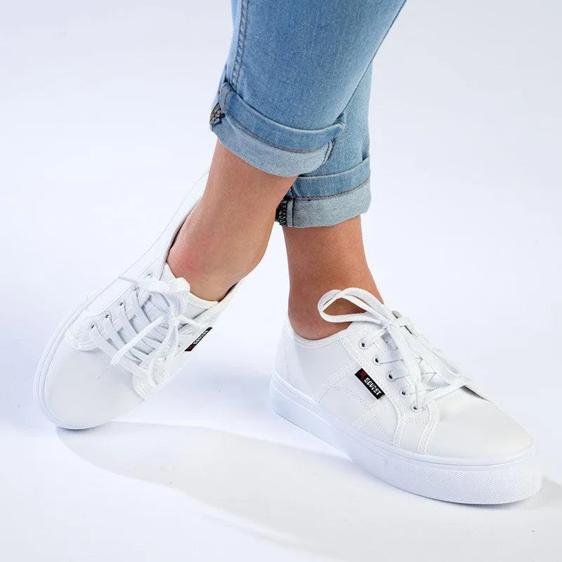 Soviet Platform Sneaker - White
