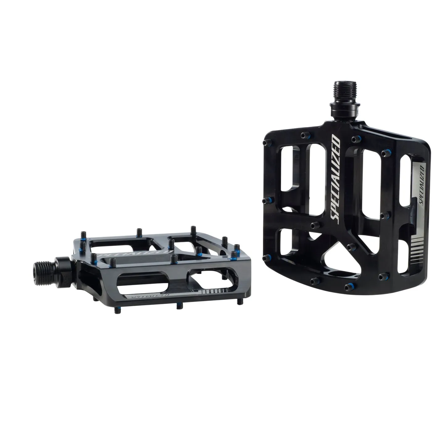 Specialized bennies platform pedals black ano 9/16"
