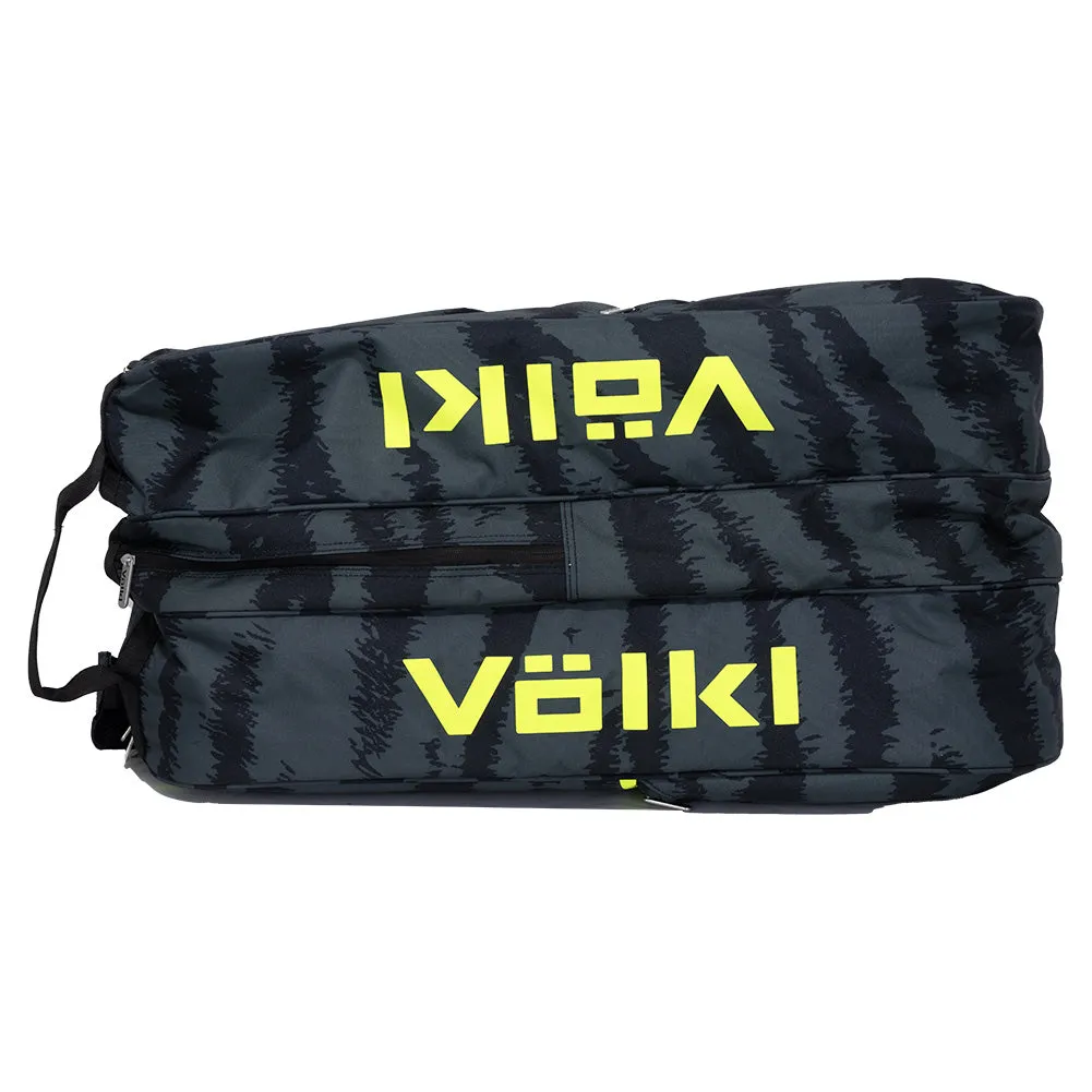 Tour Zebra Mega Tennis Bag Black and Neon Yellow