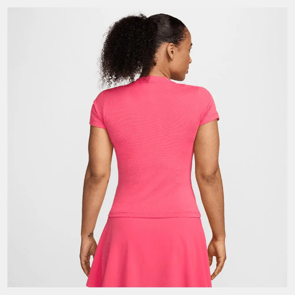 Womens Adventage Short Sleeve Tennis Top