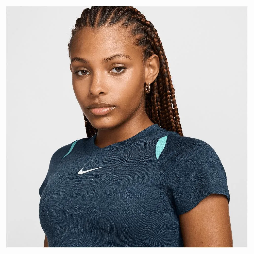 Womens Adventage Short Sleeve Tennis Top