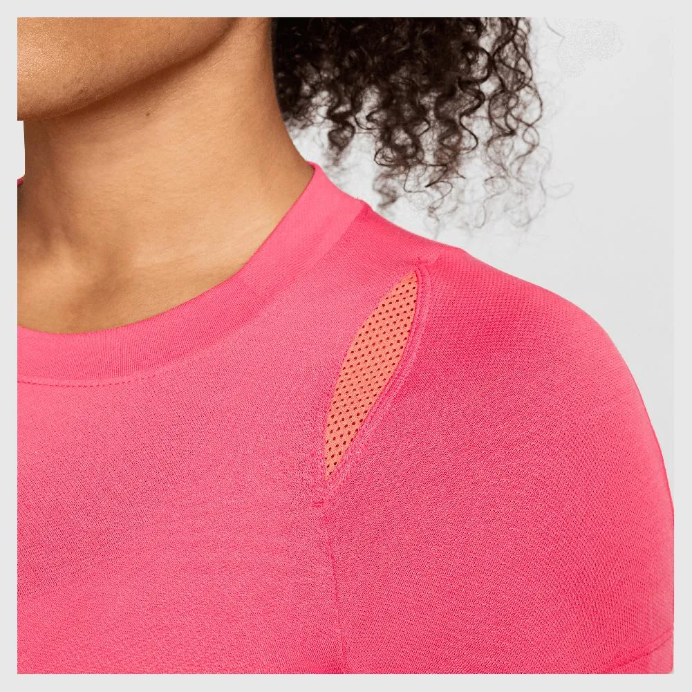 Womens Adventage Short Sleeve Tennis Top