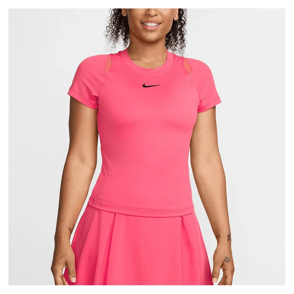 Womens Adventage Short Sleeve Tennis Top