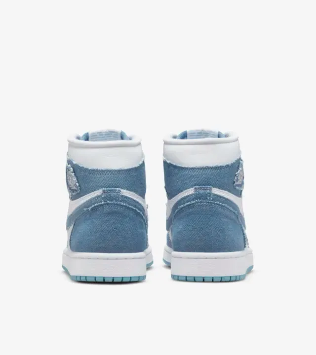 Women's Air Jordan 1 Retro Hi OG White Boarder Blue DM9036-104
