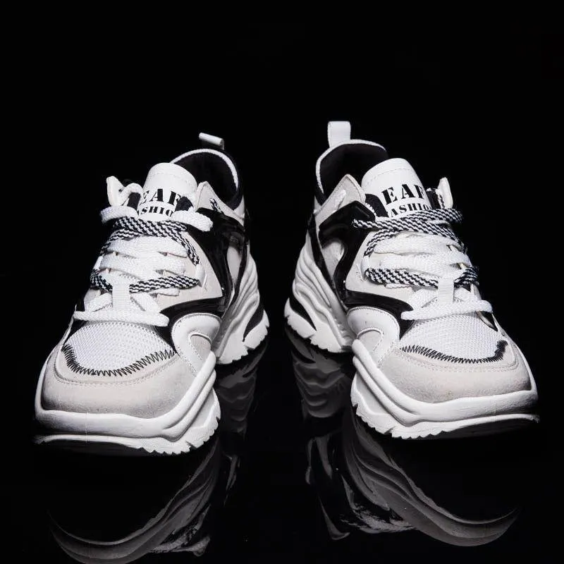 Women's Casual Shoes Breathable Vulcanized Chunky Sneakers GOS0327