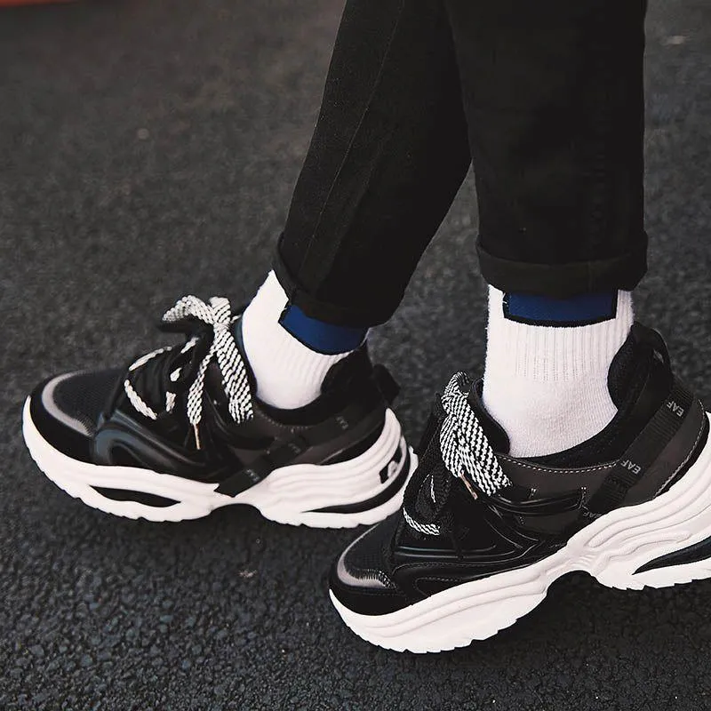 Women's Casual Shoes Breathable Vulcanized Chunky Sneakers GOS0327
