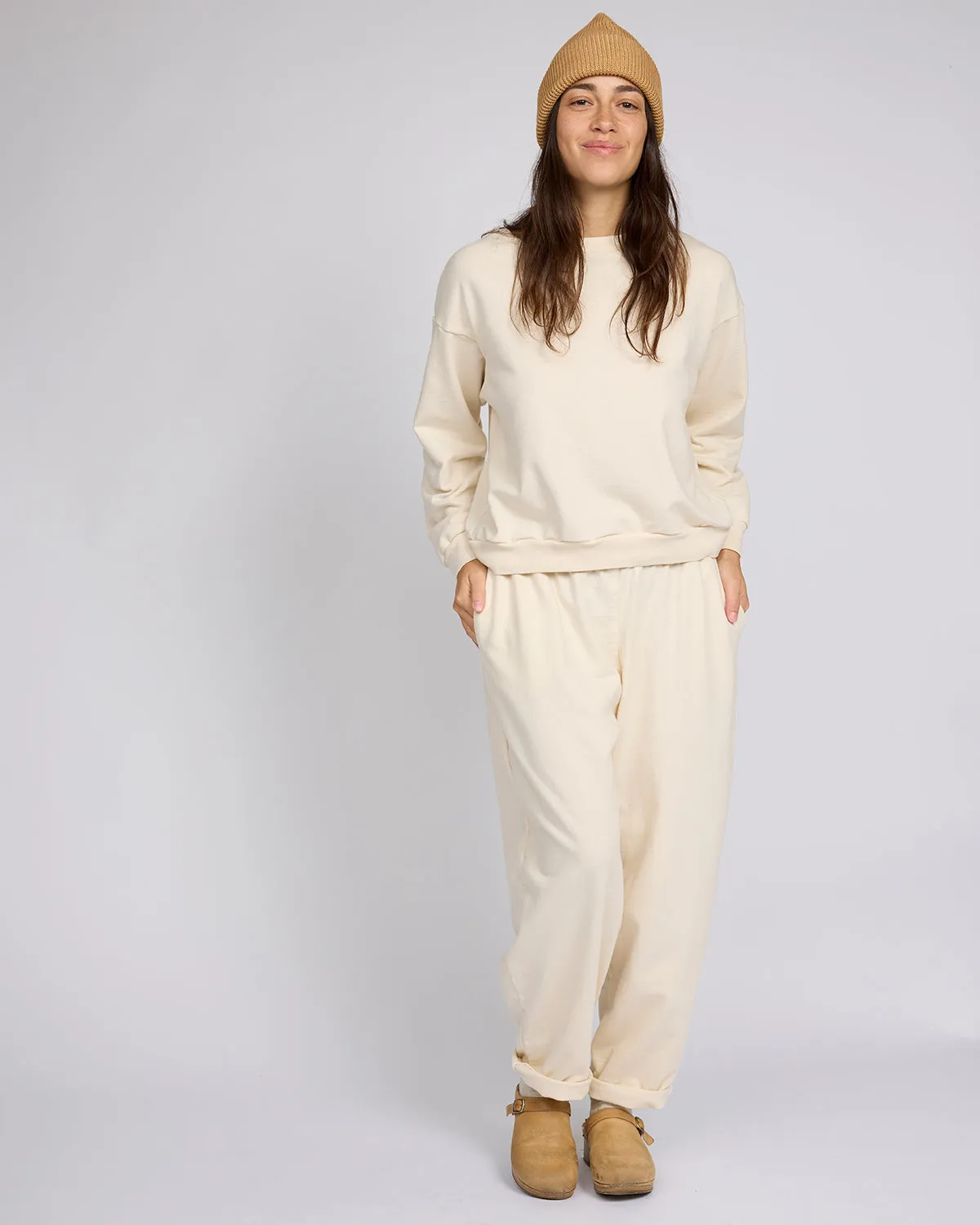 Women's French Terry Relaxed Pant