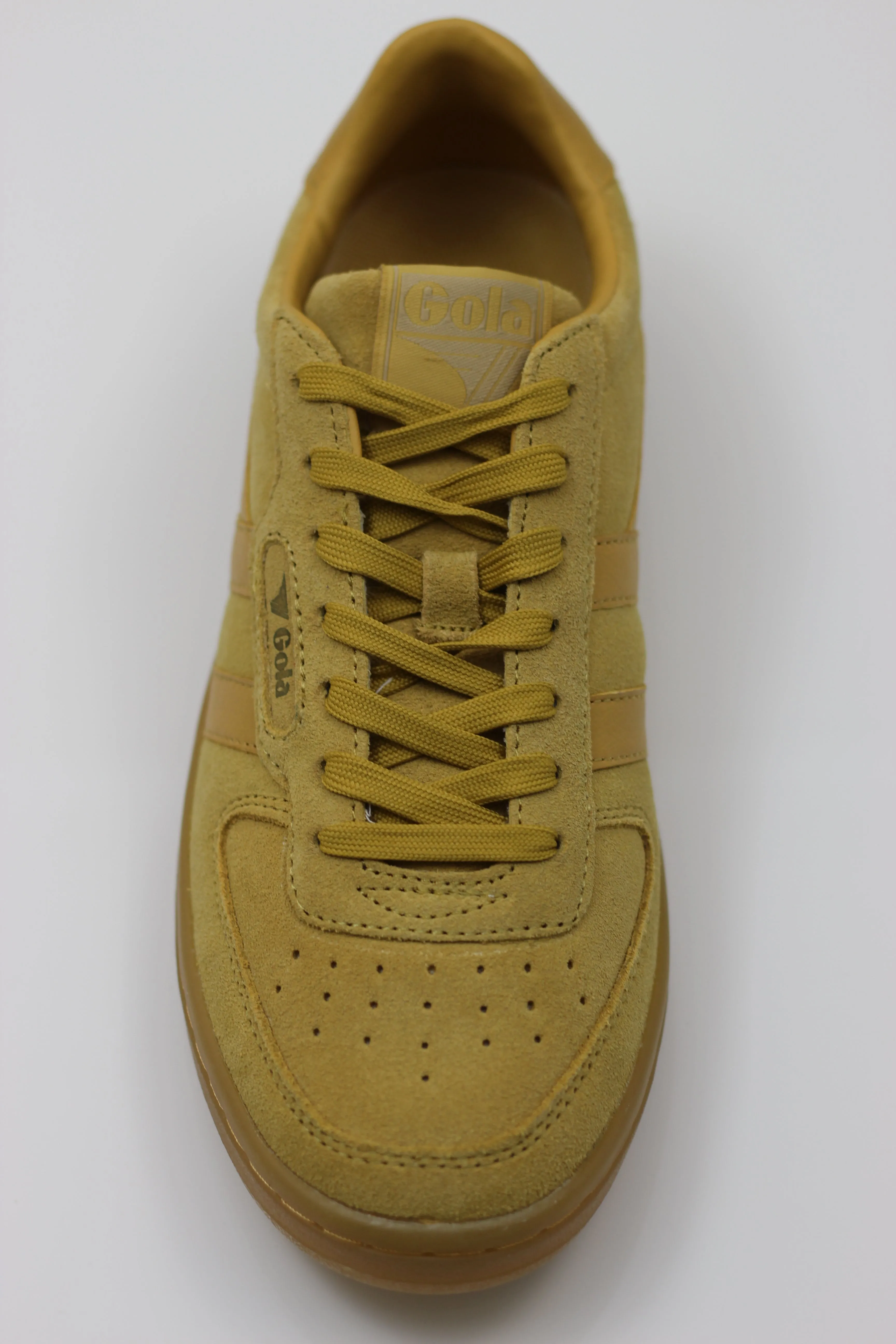 Women's Hawk Sneaker - Mustard Sde
