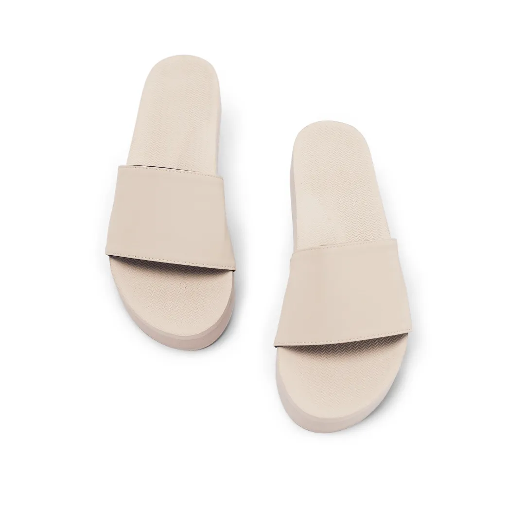 Women's Slides Platform - Sea Salt/Sea Salt Sole
