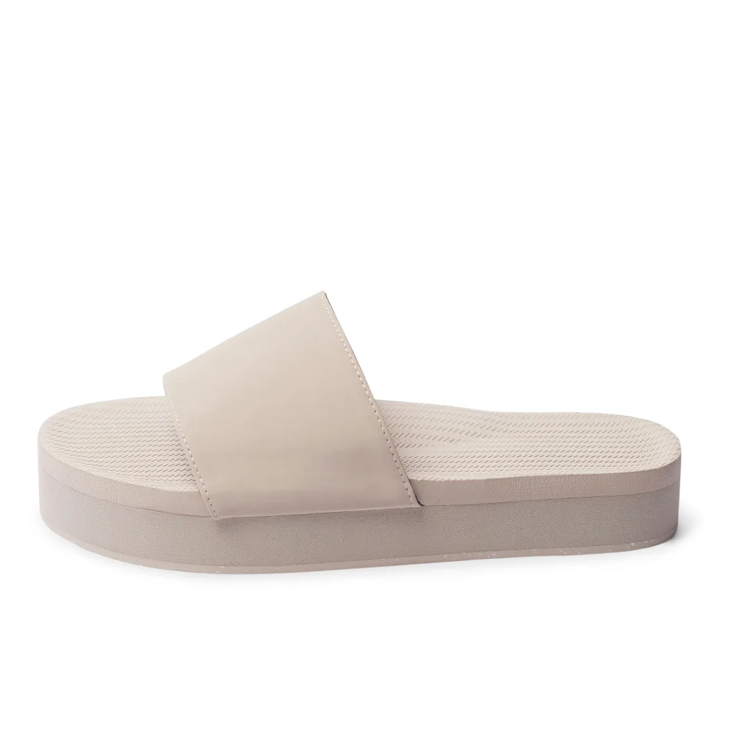 Women's Slides Platform - Sea Salt/Sea Salt Sole