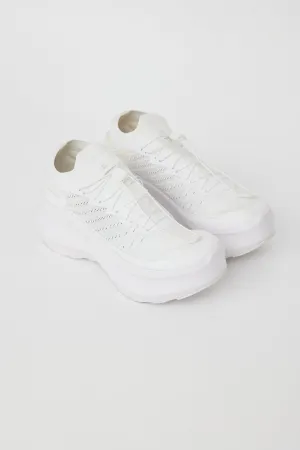 X Salomon White Pulsar Platform Sneaker